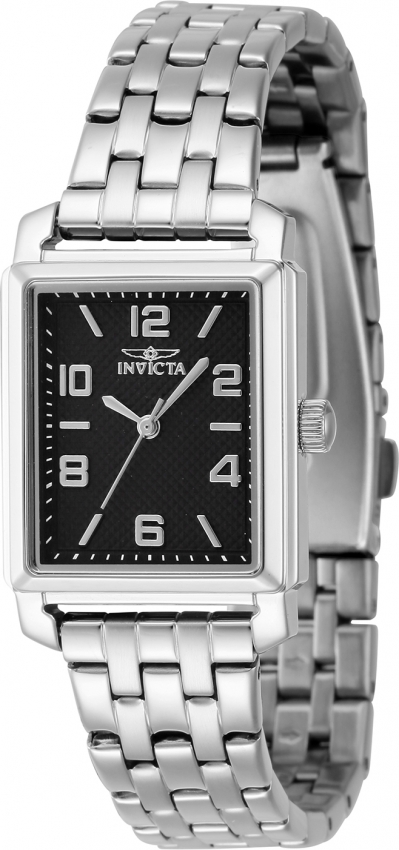 Invicta Vintage Quartz Black Dial Ladies Watch 46663