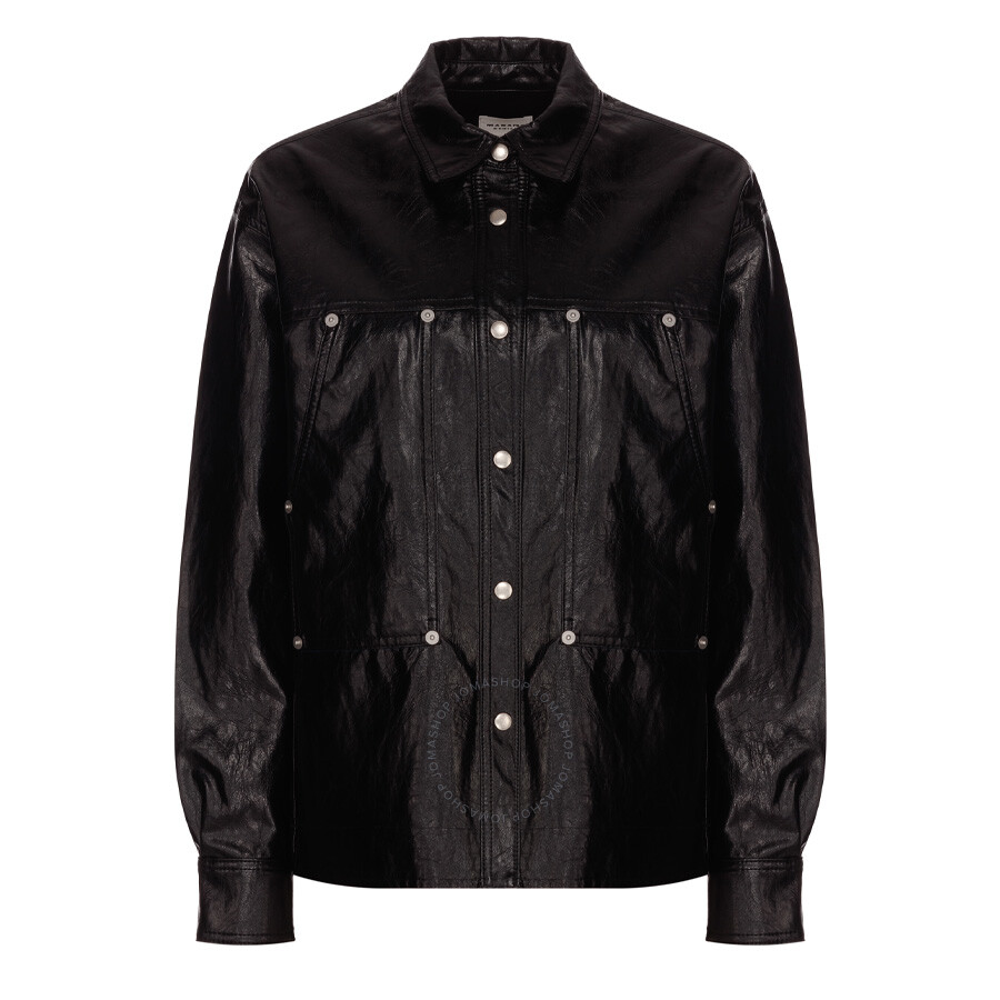 Isabel Marant Étoile Pocketed High-waisted Button Skirt In Black