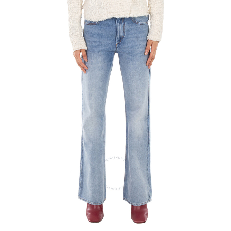 Isabel Marant Etoile Belvira Flared Jeans, Brand Size 32 (US