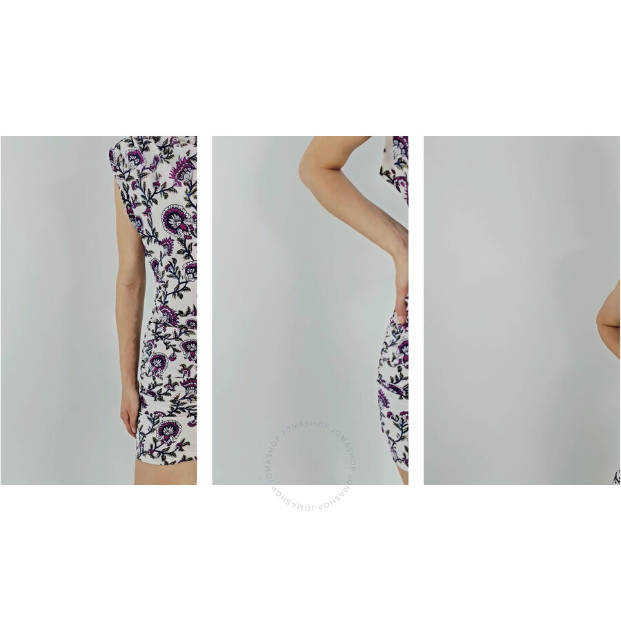 Isabel Marant Ladies Bemaya Floral Silk-Blend Dress, Brand Size 34