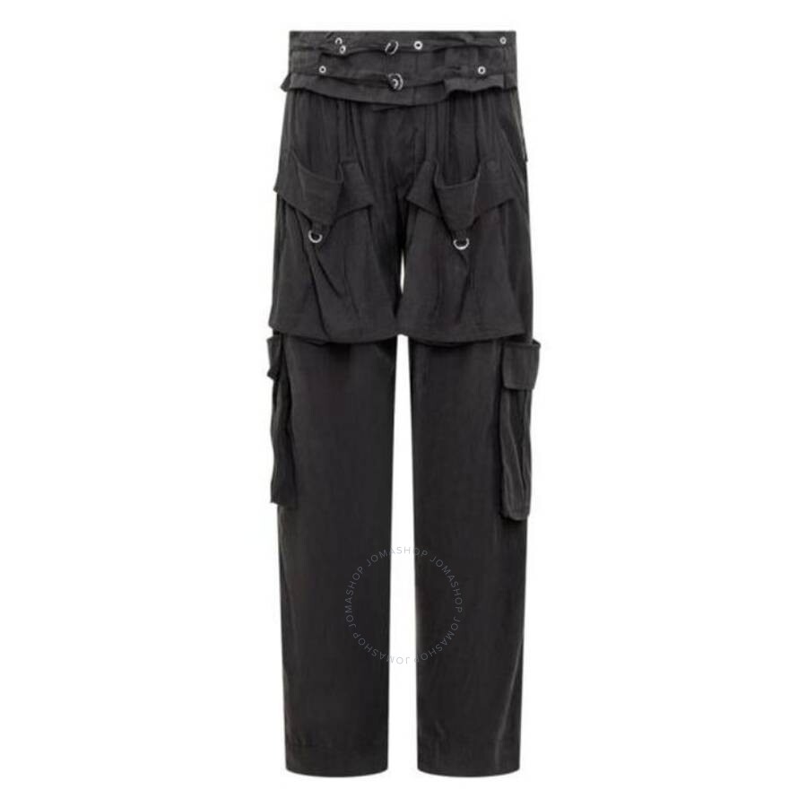 Isabel Marant Ladies Black Hadja Flowing Pants In Black