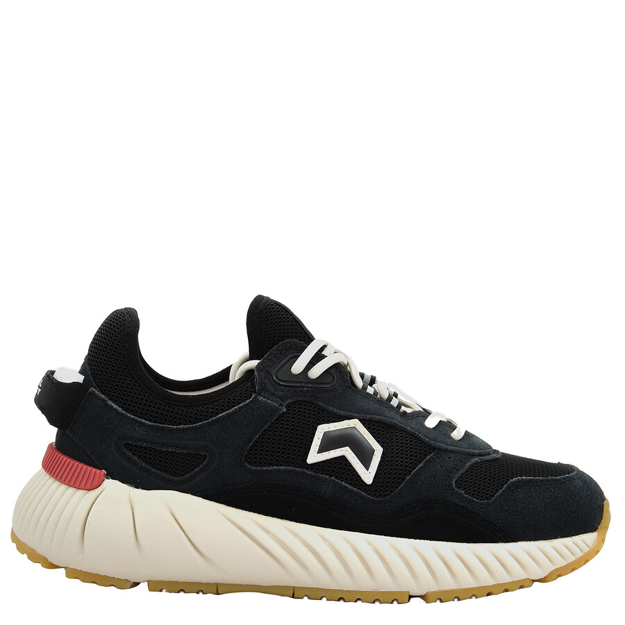 Isabel Marant Ewie Low-top Sneakers In White/black