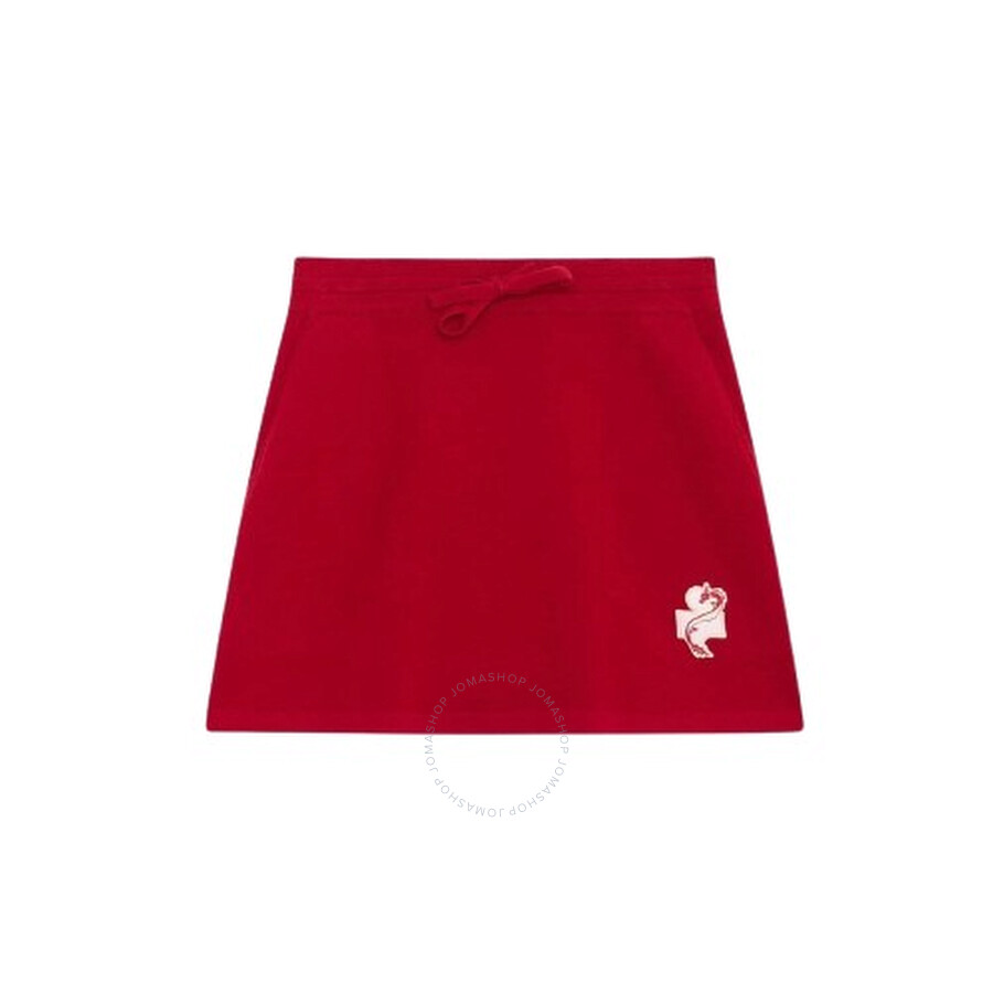 Isabel Marant Ladies Red Amelie Cotton Short Skirt In Red