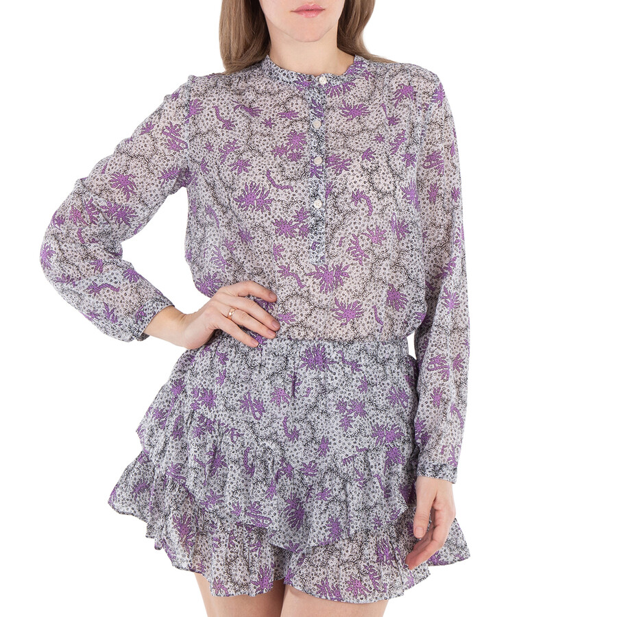 Isabel Marant Maria Cotton Voile Blouse