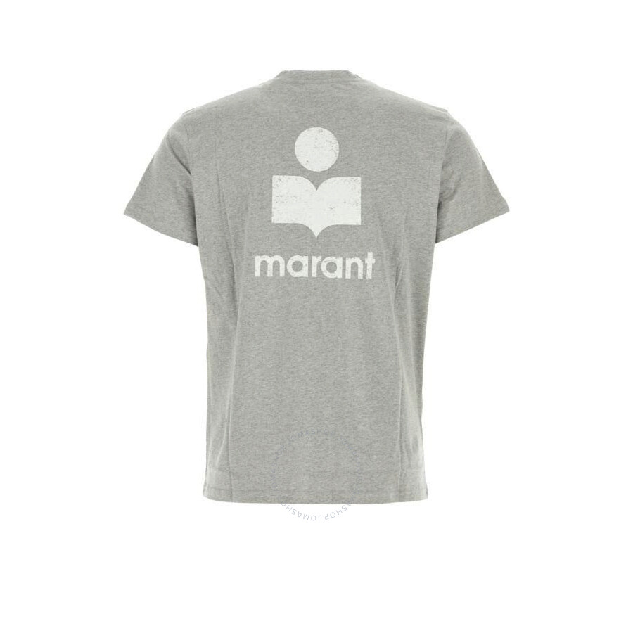 Tシャツ・カットソー Marant T-Shirt Zafferh Zafferh Tee-Shirt Man black and ecru | ISABEL MARANT
