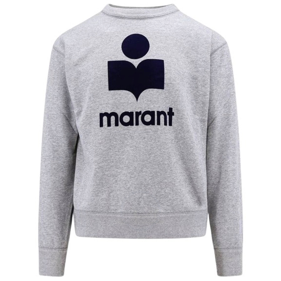 Isabel Marant Mikoy Fleece Sweatshirt In Grey