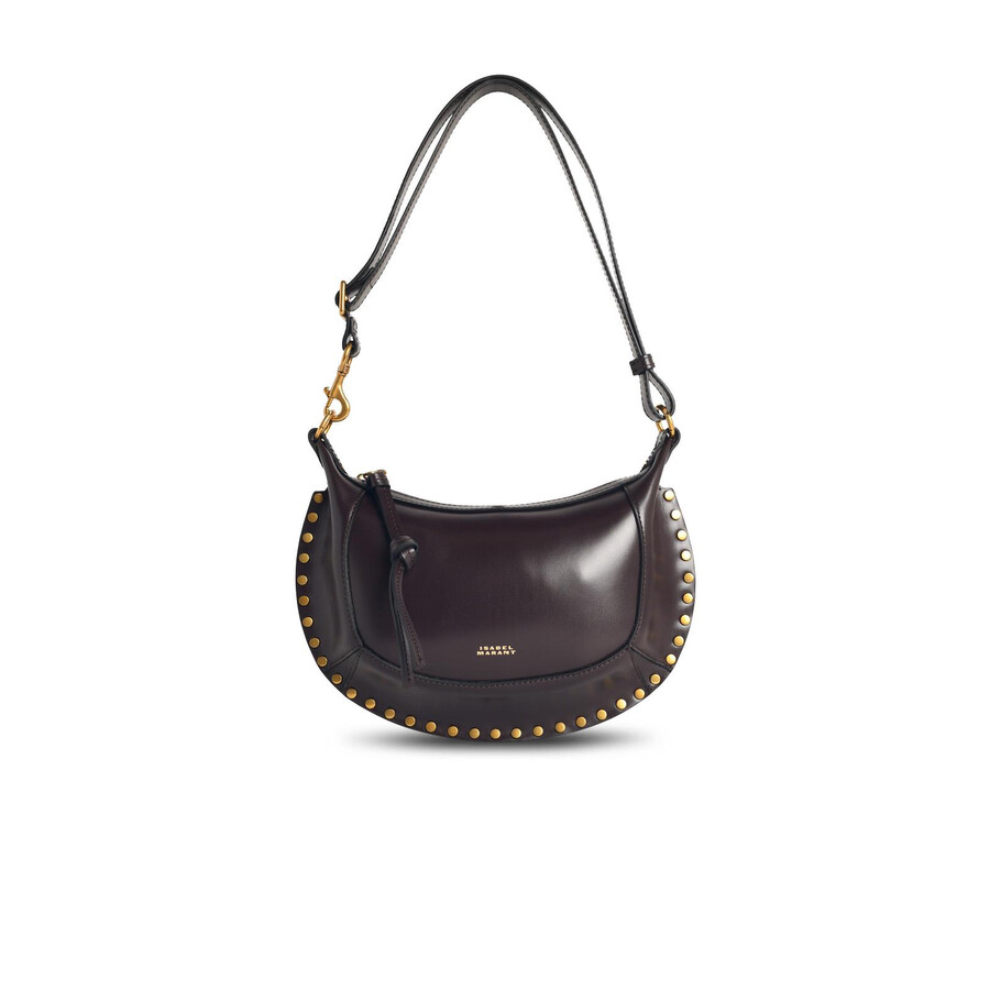 Isabel Marant Oskan Moon Chocolate Brown Leather Bag