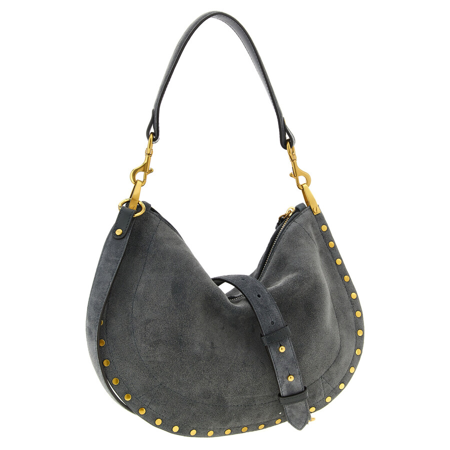 Isabel Marant Oskan Logo Stamped Crossbody Bag In Multi