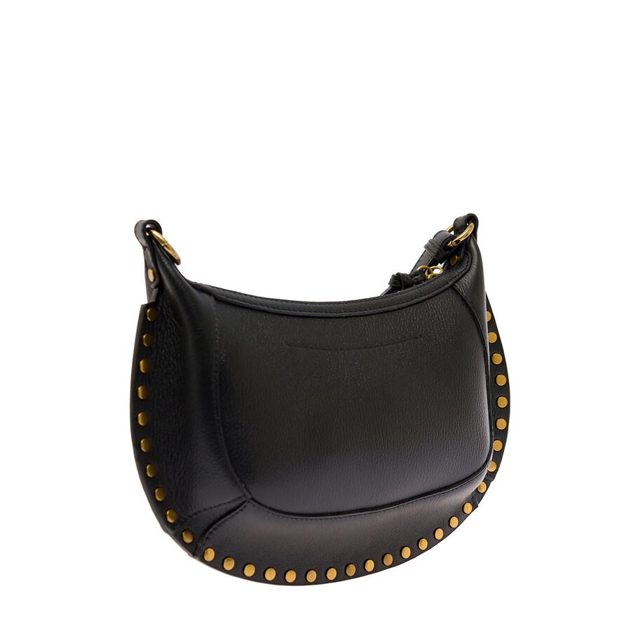 Isabel Marant Oslan Shoulder Bag In Black