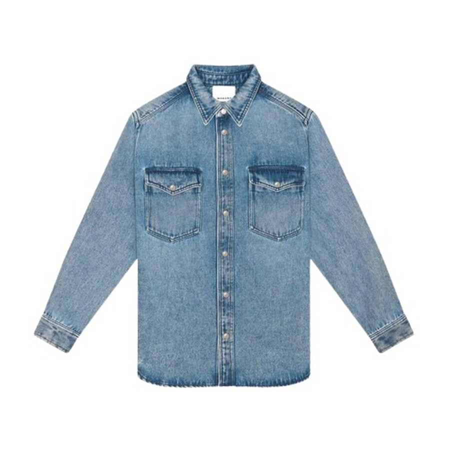 Isabel Marant Tailly Shirt In Blue