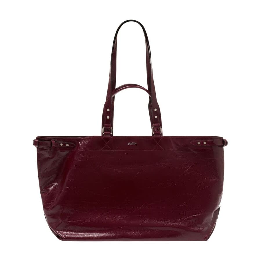 Isabel Marant Winna Shoulder Bag — Burgundy PP0472FA-D1C22M-80BY