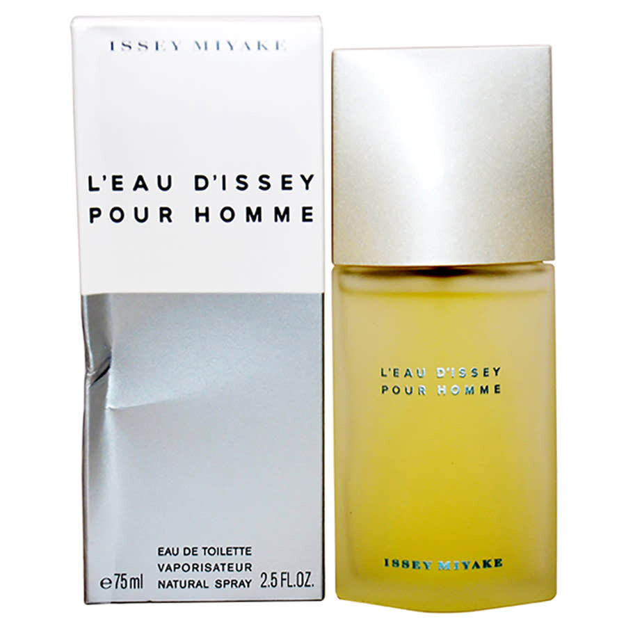 Issey Miyake Men's L'eau D'issey Pour Homme Edt Spray 2.5 oz (tester) Fragrances 843711043481 In Yellow