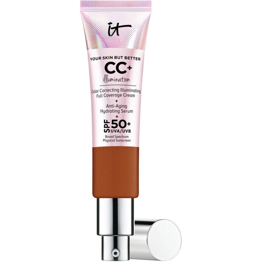 It Cosmetics Cc+ Cream Illumination Spf 50+ 1.08 oz Rich Honey (caramel Brown) Skin Care 36059719077 In Multi