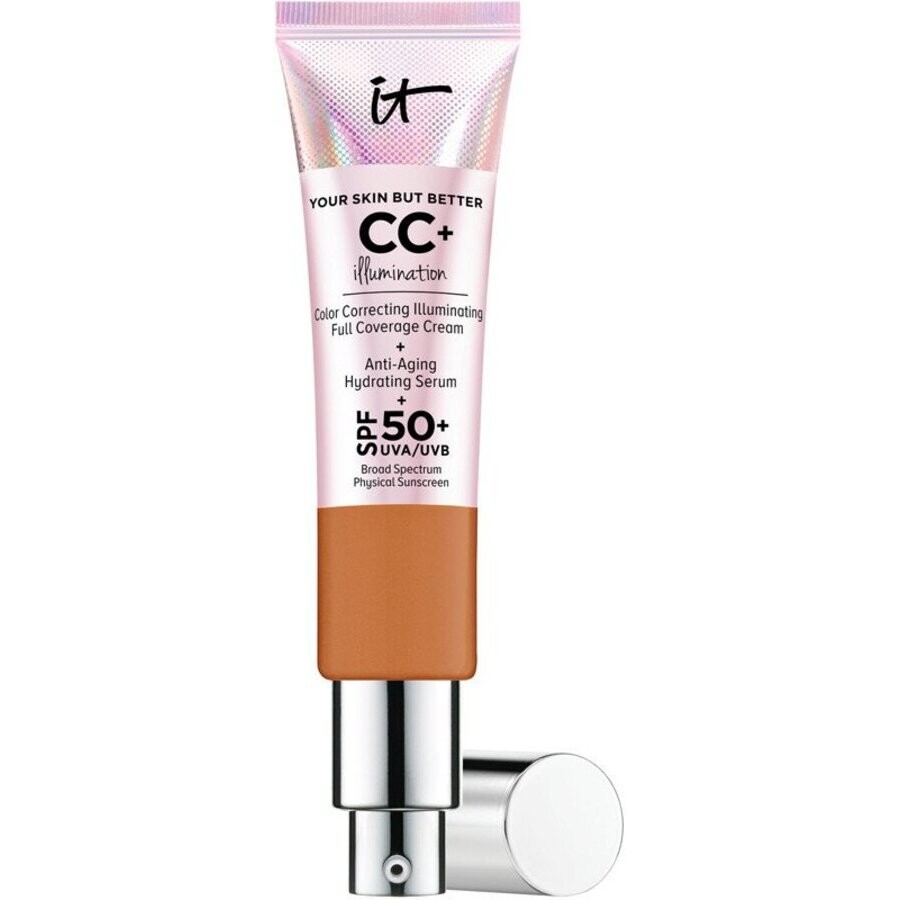 It Cosmetics Cc+ Cream Illumination Spf 50+ 1.08 oz Rich (tan To Deep Skin W/ Warm Yellow Undertone)