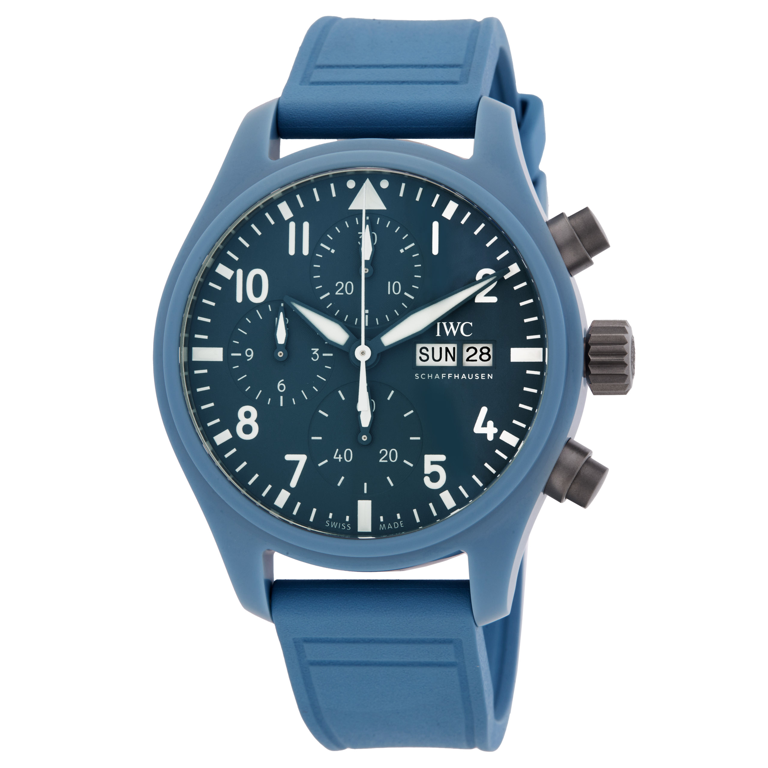 Pilot's Chronograph Automatic Blue Dial Men's Watch