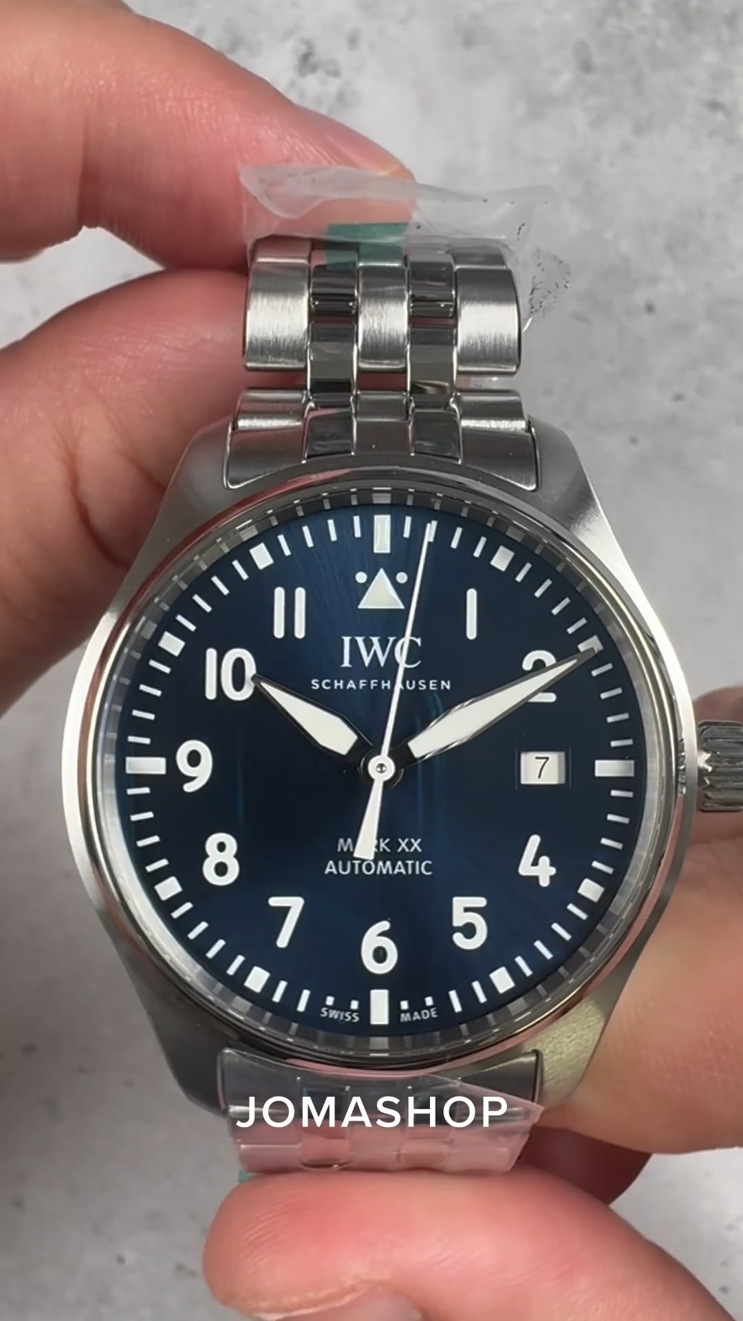 IWC Pilots Mark XX Automatic Blue Dial Men's Watch IW328204