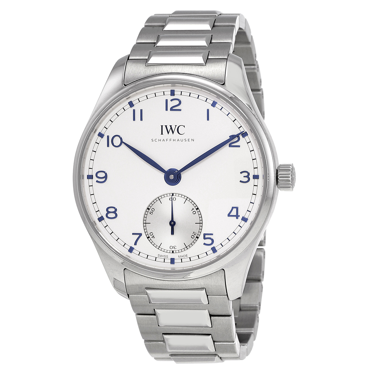 Portugieser Automatic Silver Dial Men's Watch Iw358312
