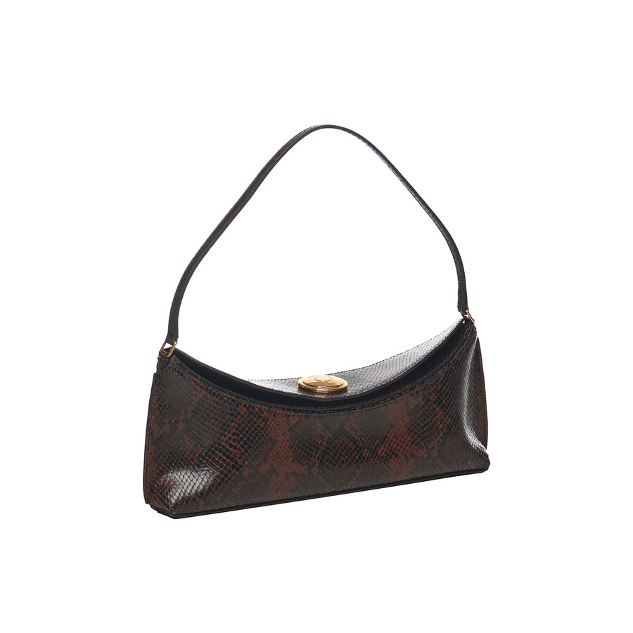 Jacquemus La Pochette Ovalo Shoulder Bag In Brown