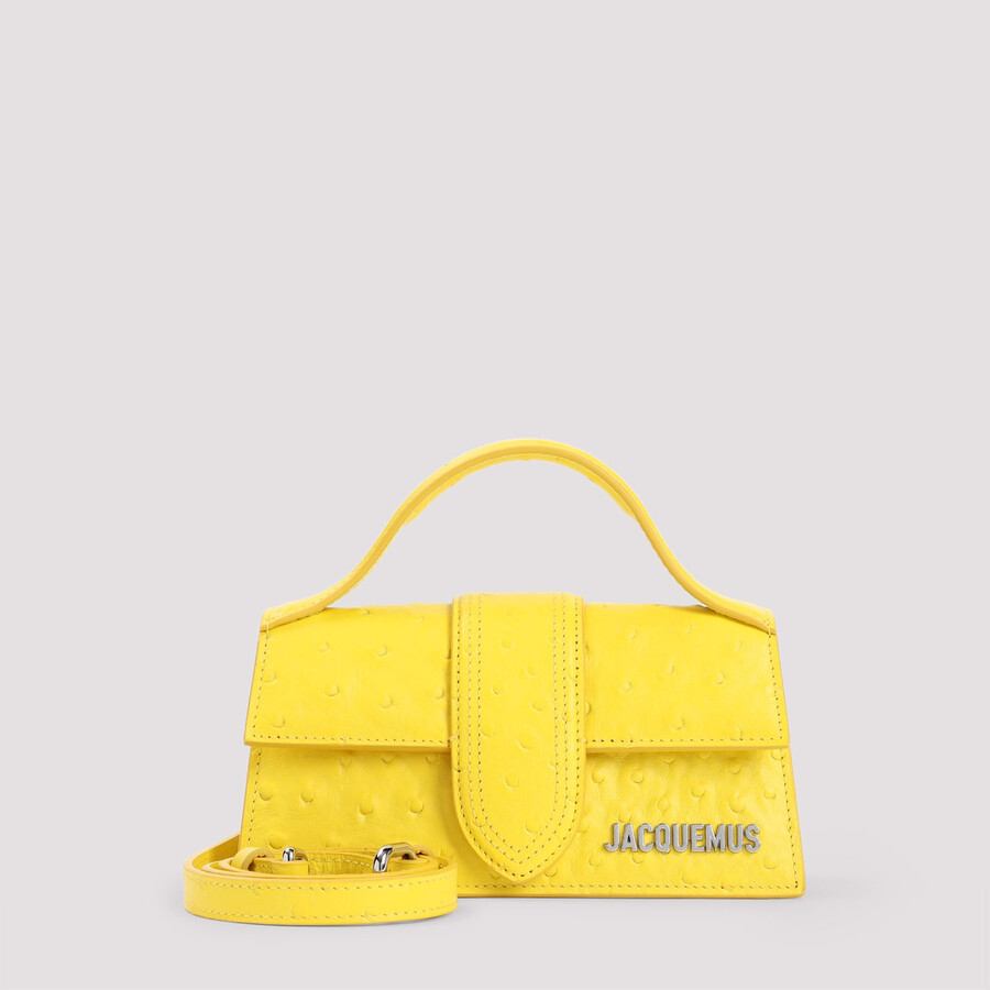 Jacquemus Le Bambino Handbag In Yellow