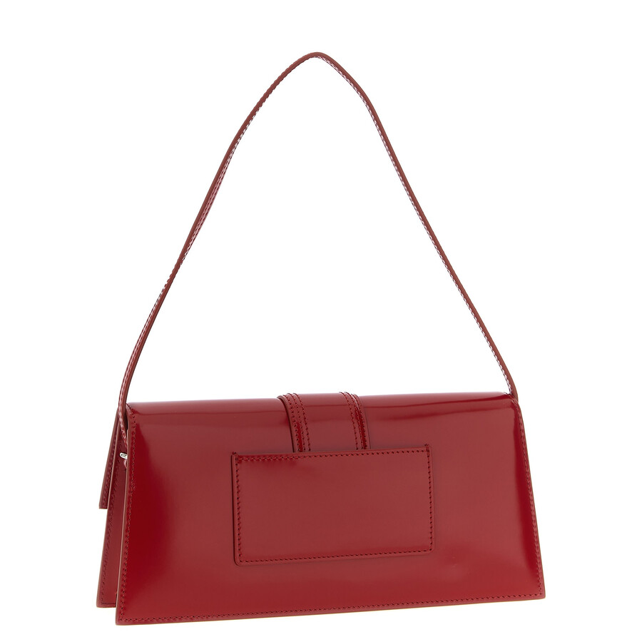 Jacquemus Le Bambino Long Shoulder Bag In Red