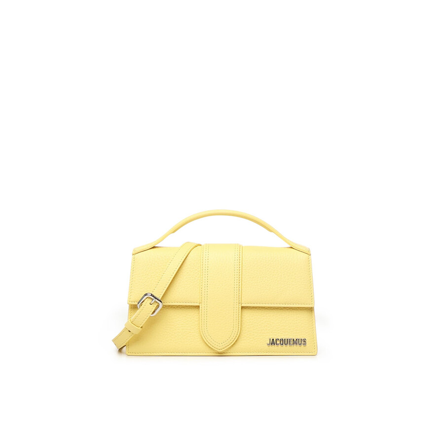 Jacquemus Le Grand Bambino Bag In Yellow