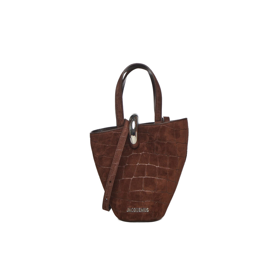 Jacquemus Le Petit Bambola Bag In Brown