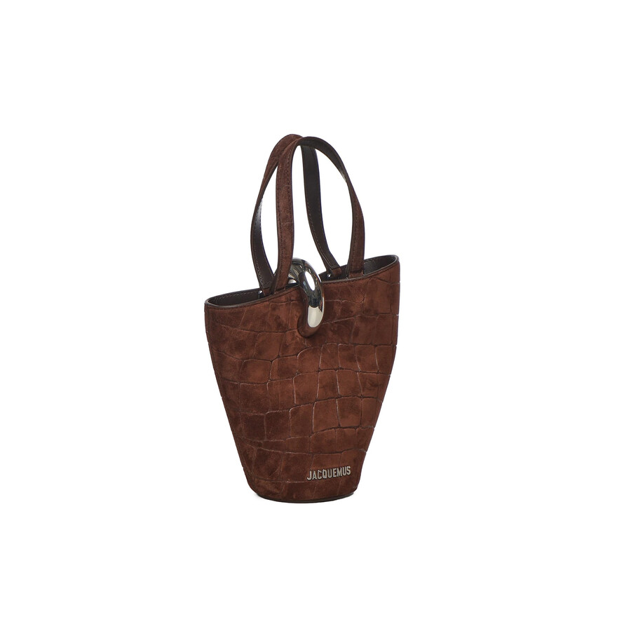 Jacquemus Le Petit Bambola Bag In Brown