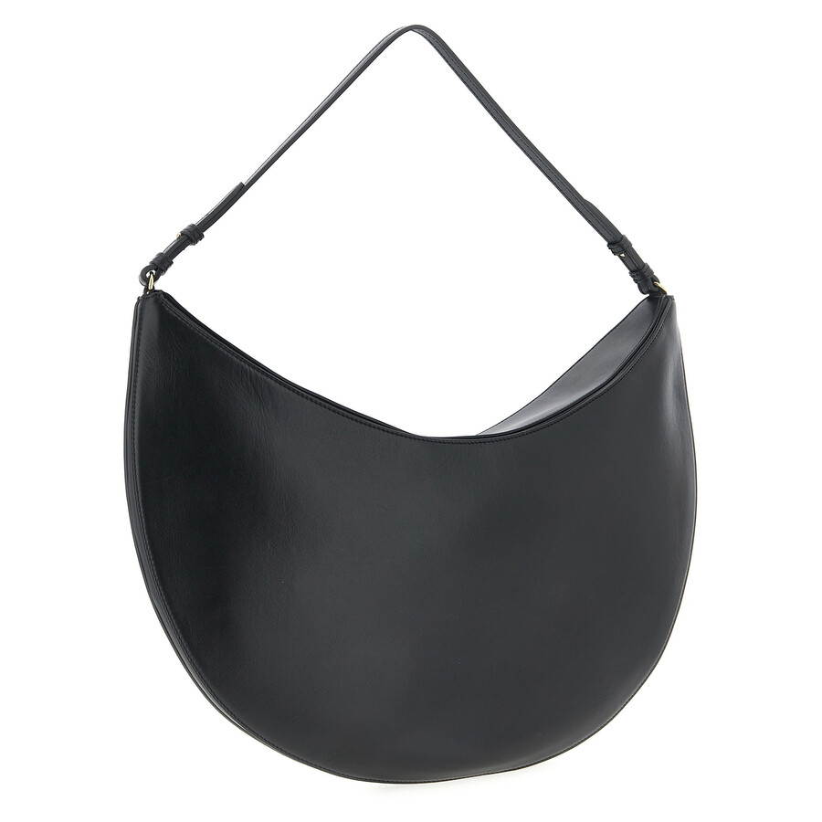 Jacquemus Le Sac Ovalo Shoulder Bag In Black