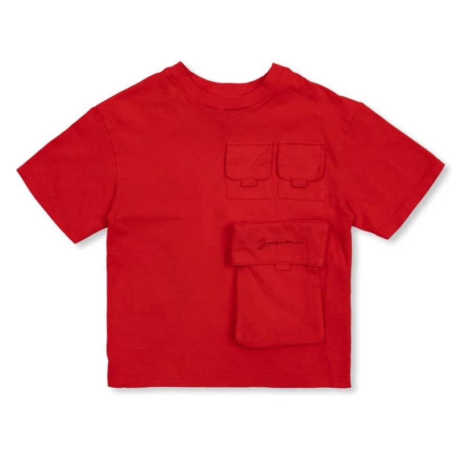 L'enfant Logo Embroidered Crewneck T-Shirt