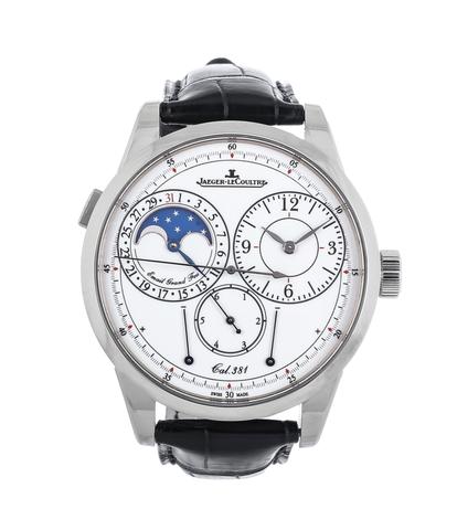 Jaeger Lecoultre Duometre A Quantieme Lunaire 40,5 WG Men's Watch Q60435E1