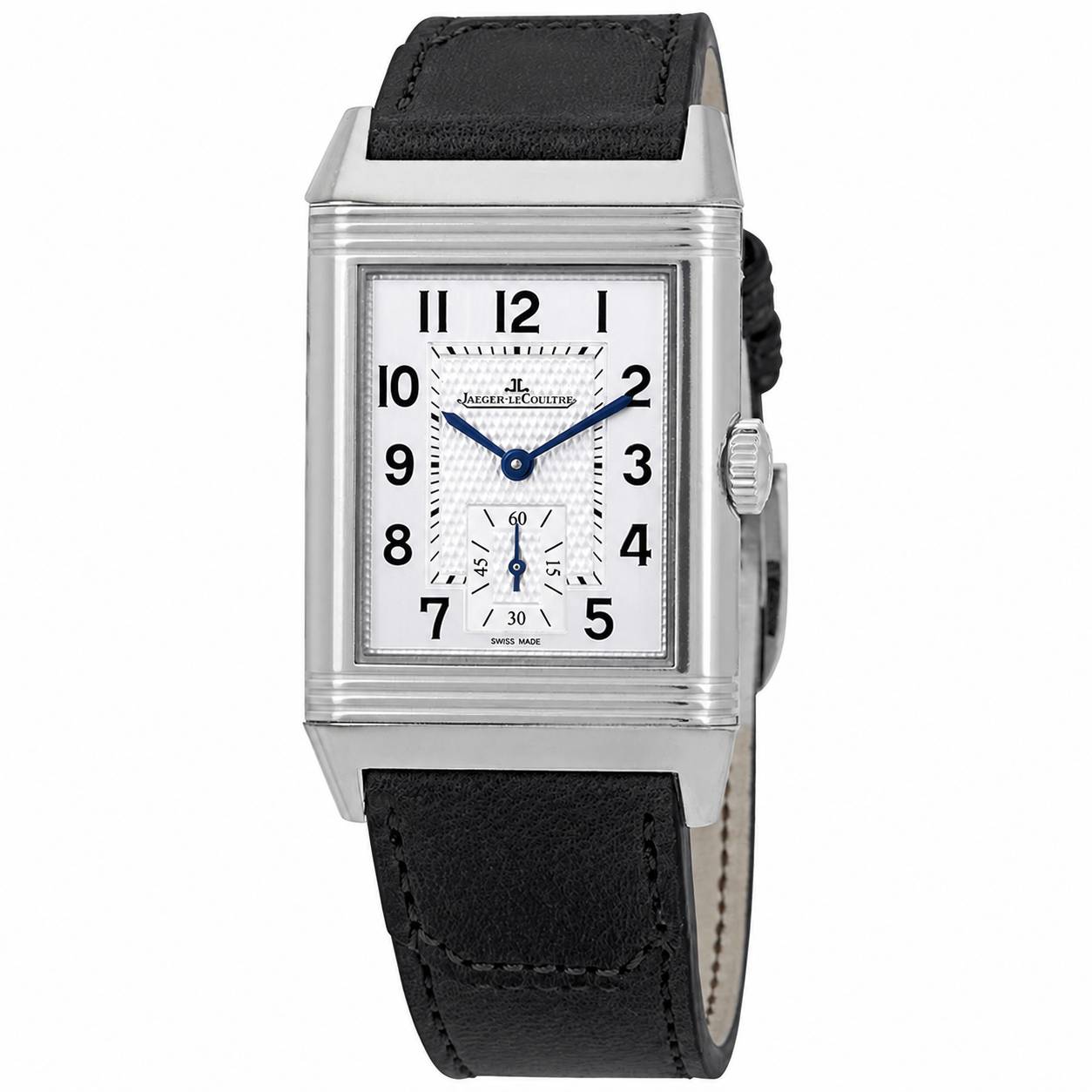 Jaeger LeCoultre Reverso Classic Large Small Second Hand Wind Silver Dial Men's Watch Q3858523