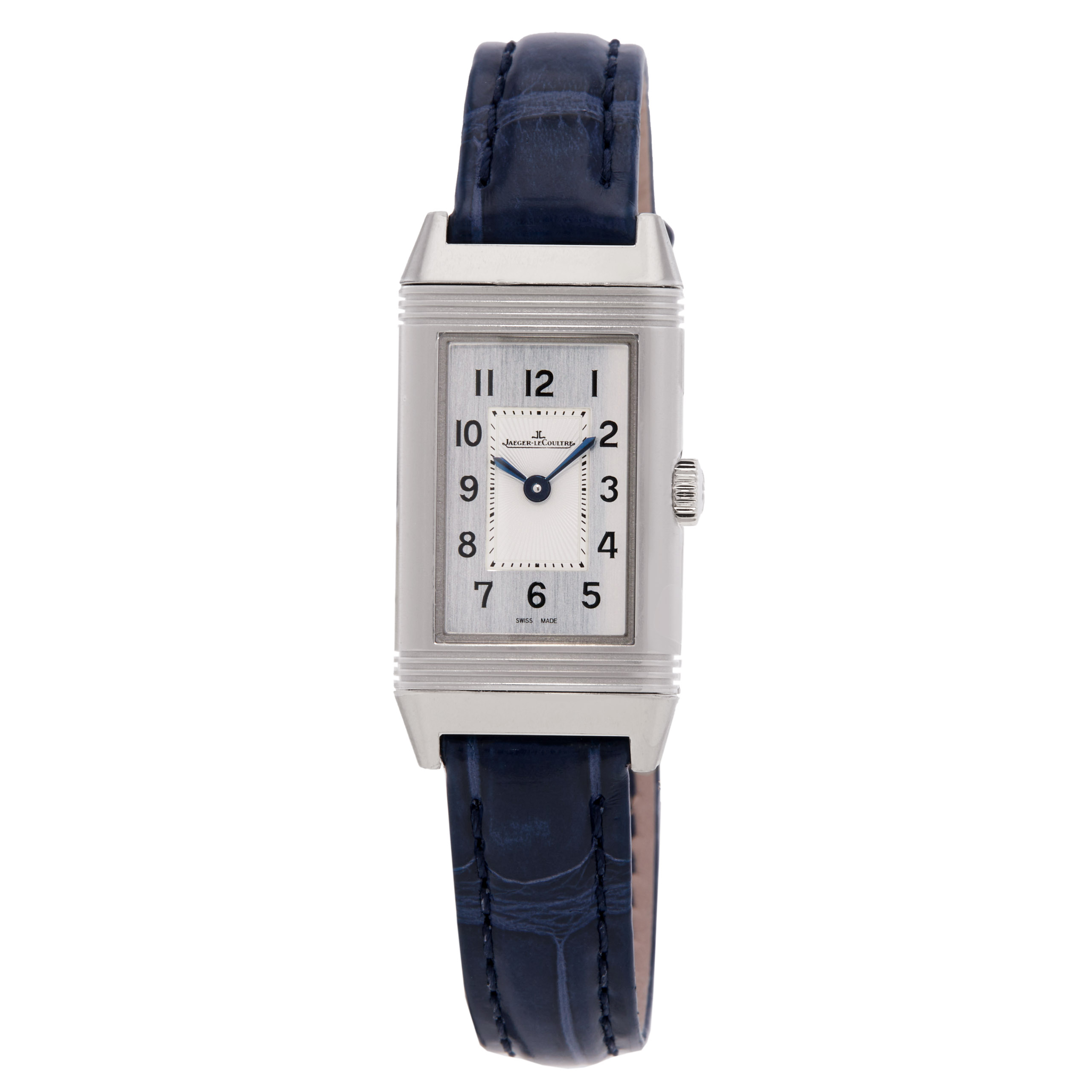 Jaeger LeCoultre Reverso Quartz Silver Dial Ladies Watch Q3878520