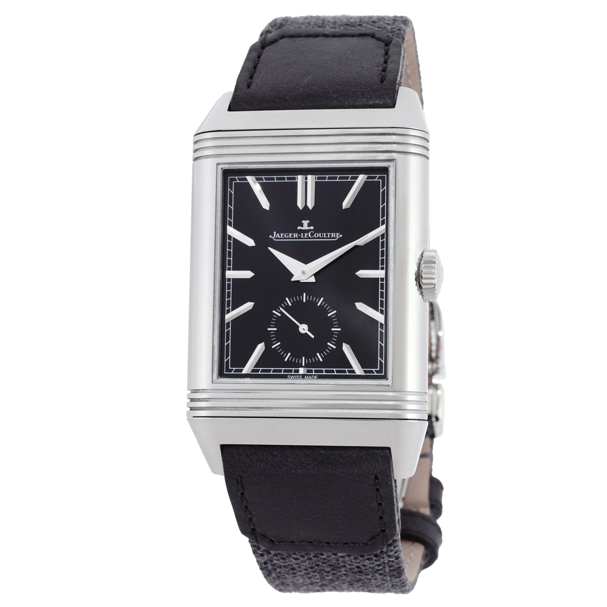 Jaeger LeCoultre Reverso Tribute Duoface Hand Wind Day-Night Men's Watch Q398847J