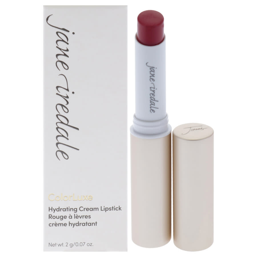 Jane Iredale Ladies Colorluxe Hydrating Cream Lipstick 0.07 oz Candy Apple Makeup 670959118226 In Red