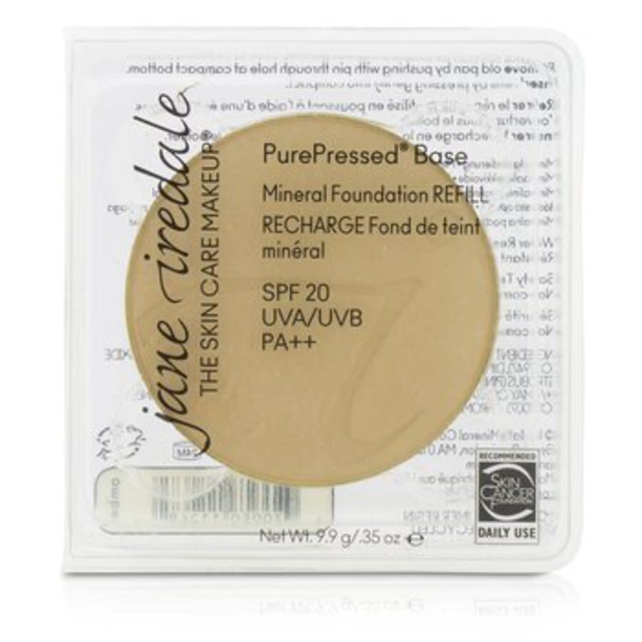 Jane Iredale - Purepressed Base Mineral Foundation Refill Spf 20 - Amber 9.9g/0.35oz In Orange