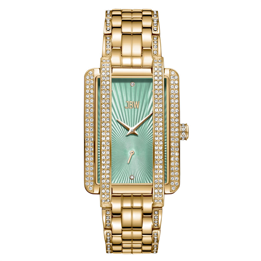 JBW Mink Collection Quartz Diamond Green Dial Ladies Watch J6358J