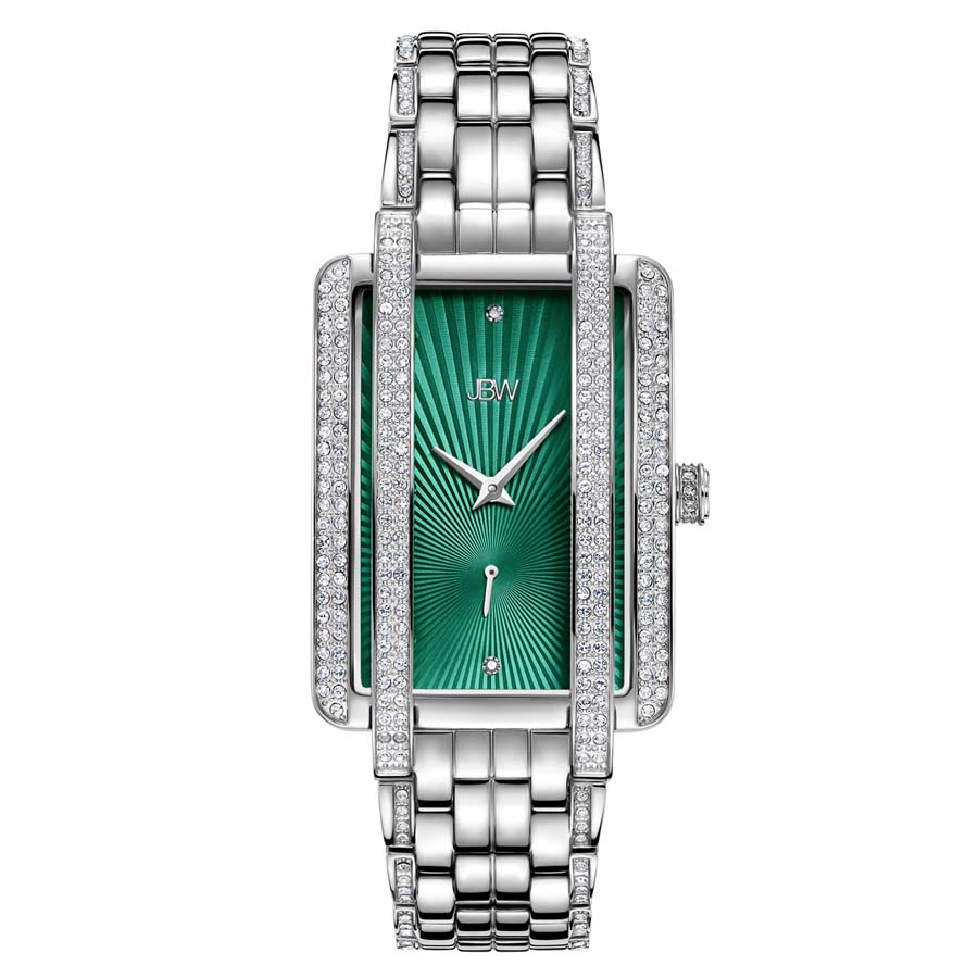 JBW Mink Green Dial Stainless Steel Ladies Watch J6358A