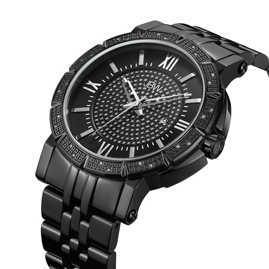 JBW Vault Black Ionplated Diamond Men's Watch J6343D JBW Watches