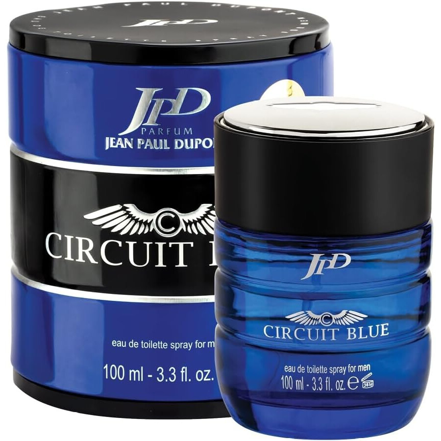 Jean Paul Dupont Men's Circuit Blue EDT Spray 3.4 oz Fragrances
