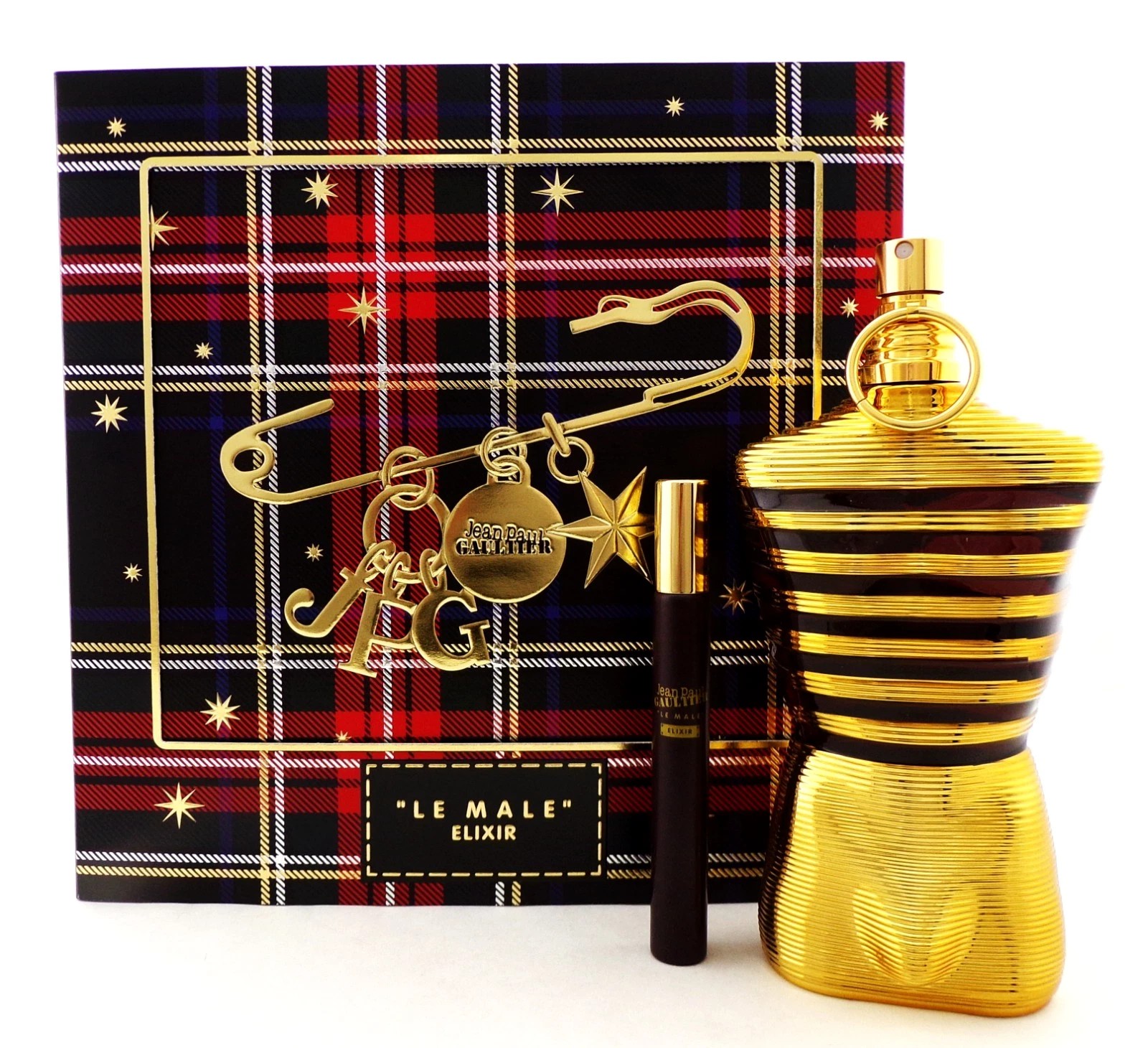 Jean Paul Gaultier Men's Le Male Elixir Gift Set Fragrances