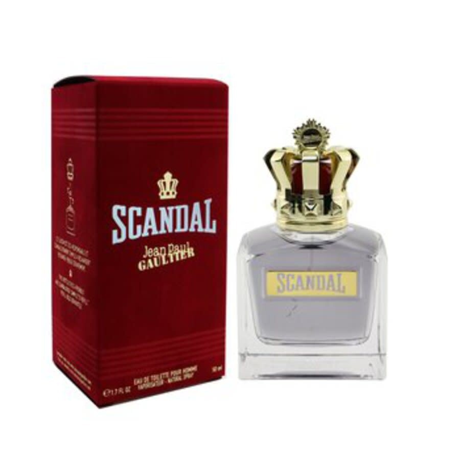 Jean Paul Gaultier Men's Scandal Pour Homme Edt Spray 1.7 oz Fragrances 8435415030908 In N/a