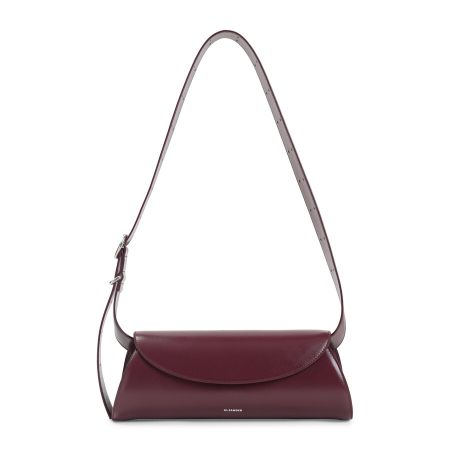 Jil Sander Cannolo Sm Handbag In Purple