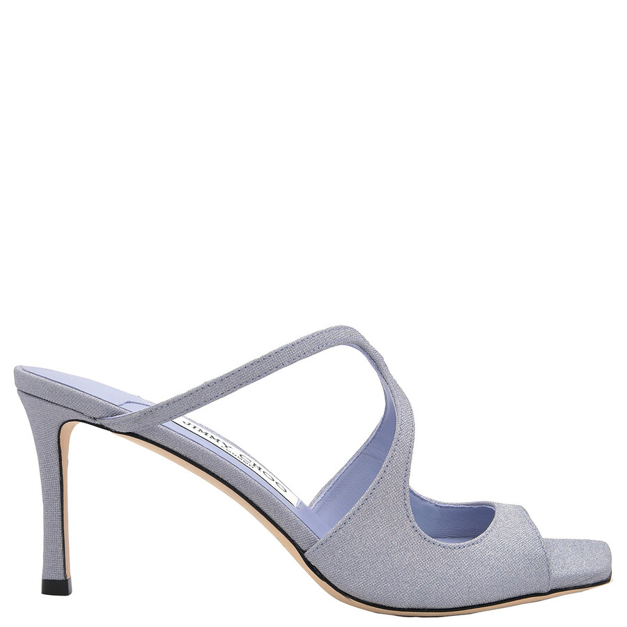 Jimmy Choo Woman Sandals Lilac Size 7 Textile Fibers