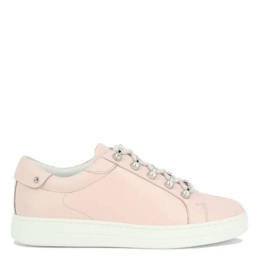 Jimmy Choo Antibes Pearl-Embellished Sneakers, Brand Size 38.5
