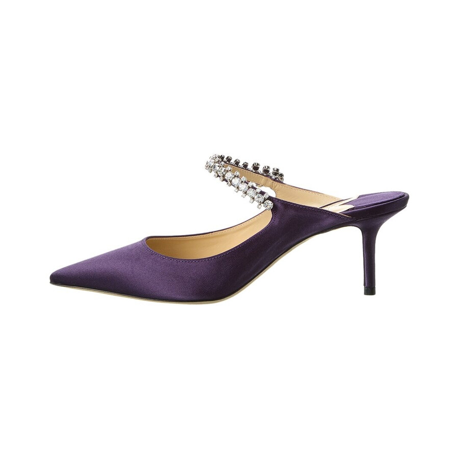 Jimmy Choo Bing 65 Satin Mule