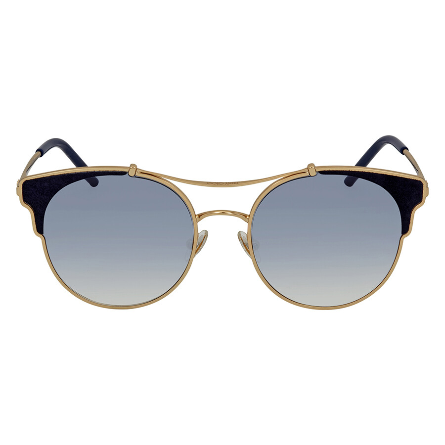 Jimmy Choo Blue Gradient Cat Eye Sunglasses LUE/S 59VM 59 Jimmy Choo
