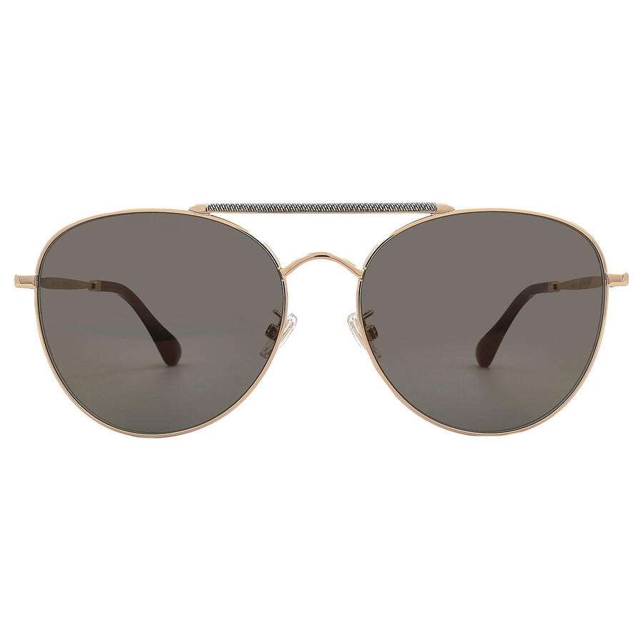Jimmy Choo Brown Gold Pilot Ladies Sunglasses ABBIE/G/S 0W8Q/K1 61