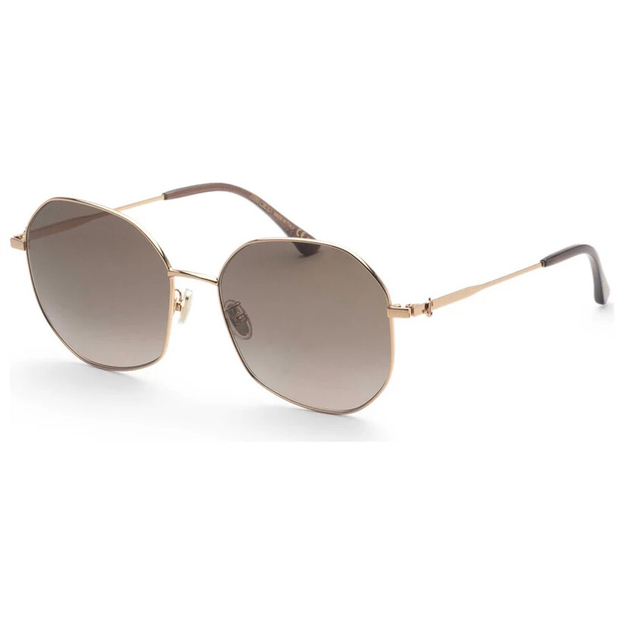 Jimmy Choo Brown Gradient Butterfly Ladies Sunglasses Astra/f/sk 0000/ha 58 In Brown