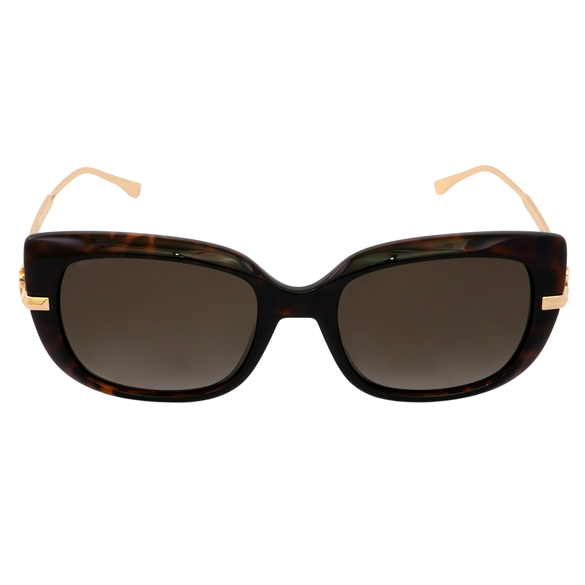 Jimmy Choo Brown Gradient Rectangular Ladies Sunglasses ORLA  display picture 2