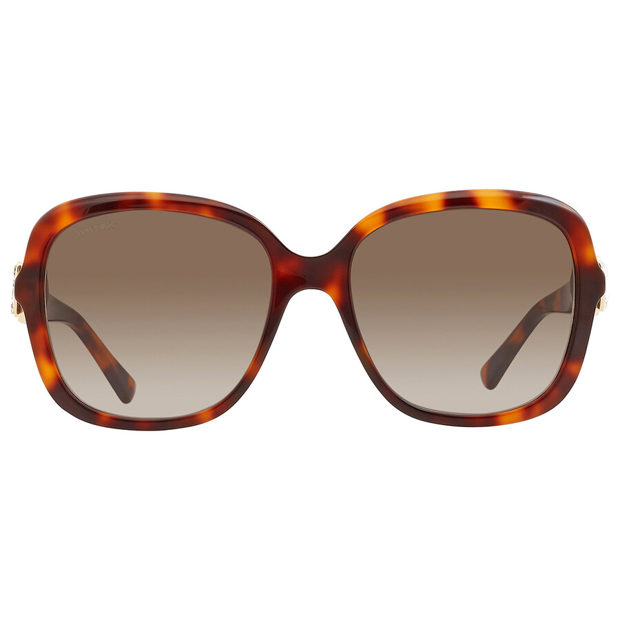JIMMY CHOO スクエアフレムサンクラス TOTTAGS FWMHA Jimmy Choo Grey Gradient Square Ladies Sunglasses TOTTA/G/S